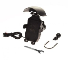 Suport cu incarcator pentru telefon prindere pe ghidon moto/atv AA99950 Cod Produs: MX_NEW AA99950
