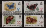 BC275, Guernsey 1981, serie fauna, fluturi