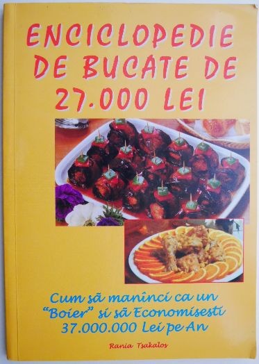 Enciclopedie de bucate de 27.000 lei