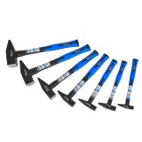 Set ciocane cu maner din fibră de sticlă 7 buc 100g-2000g