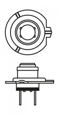 BOSCH 1 987 302 471 Pure Light WS Bec, far faza lunga foto