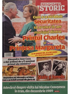 Evenimentul istoric, vol. 39 (Editia: 2021) foto