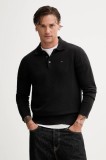 Tommy Jeans pulover de bumbac culoarea gri, DM0DM20304
