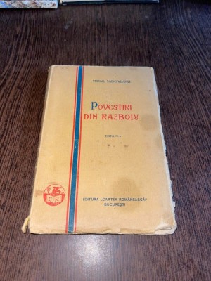 Mihail Sadoveanu - Povestiri din razboi foto