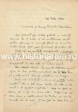 NI1171 Constantin Turcu, Iași, scrisoare olografă către preot Constantin Bobulescu, 1947