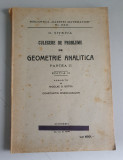 G. TITEICA - CULEGERE DE PROBLEME DE GEOMETRIE ANALITICA - partea II - 1944