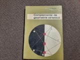 NICOLAE MIHAILEANU COMPLEMENTE DE GEOMETRIE SINTETICA