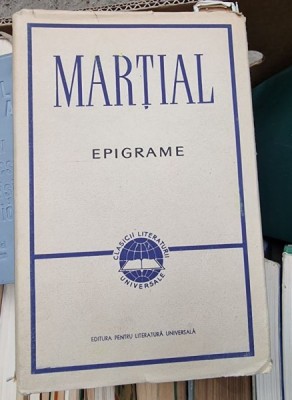 Martial - Epigrame foto