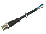 Cablu de Conectare M12 PIN 4 Drept 3m PVC 250VAC 4A