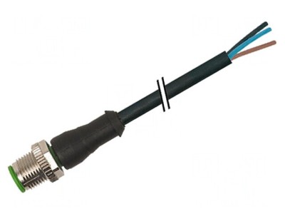 Cablu Conectare M12 4 PIN 5m 250VAC 4A PVC foto