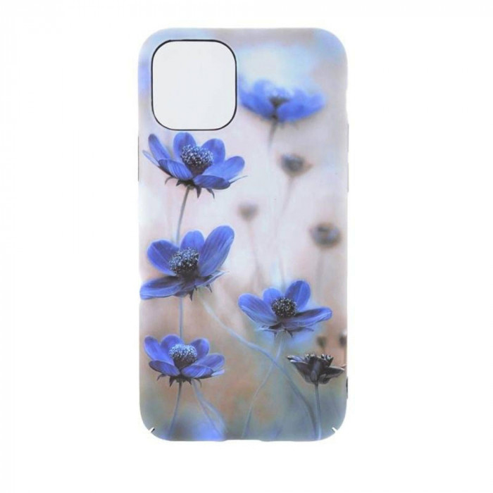 Husa Telefon Plastic Apple iPhone 11 Pro 5.8 Flowers Fosforescenta