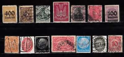 A7 T4 37 - Timbre foarte vechi - Germania foto