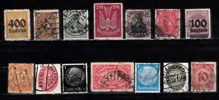 A7 T4 37 - Timbre foarte vechi - Germania