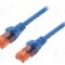 Patch cord Cat 6, U/UTP, conexiune 1:1, 3m, DIGITUS - DK-1617-030/B