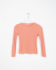 Bluza din bumbac cu maneca lunga pentru fete 2123322001 foto