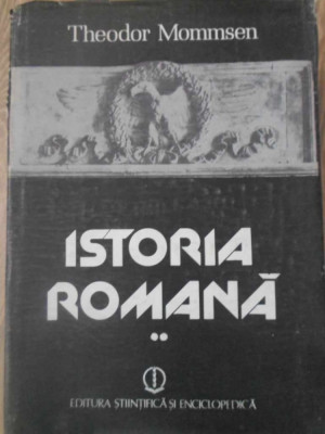 ISTORIA ROMANA VOL.2-THEODOR MOMMSEN foto