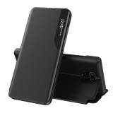 Husa pentru Xiaomi Redmi Note 9S / Note 9 Pro / Note 9 Pro Max, Techsuit, eFold, Neagra