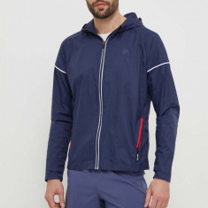 Fila windbreaker Ruffano culoarea albastru marin, de tranzitie