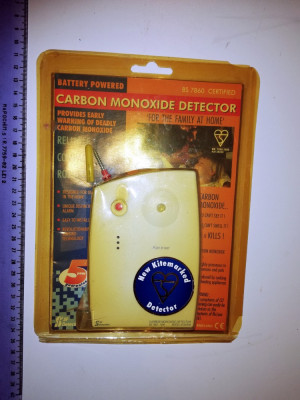 DETECTOR MONOXID DE CARBON foto