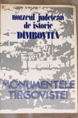 MUZEUL JUDETEAN DE ISTORIE DAMBOVITA/,,MONUMENTELE TARGOVISTEI&quot;+PLANUL ORASULUI