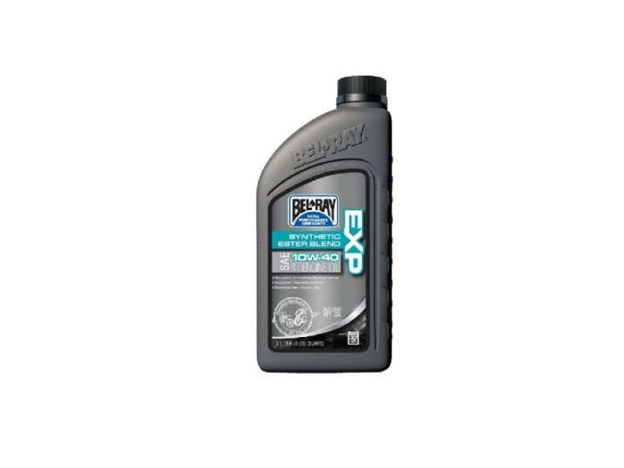 Ulei motor EXP 10W40 4T Synthetic Ester Blend, 1 litru, Bel-Ray