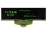 Afişaj OLED Grafic 5,5" RAYSTAR OPTRONICS, 256x64, Verde
