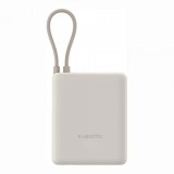 Baterie Externa Xiaomi PB1033MI, 10000mAh, 33W, QC + PD, 1 x USB-A - 2 x USB-C, Bej BHR9333GL