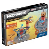 Joc de constructie magnetic Geomag Mechanics Motion, 86 piese