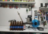 Masina etichetare recipiente cilindrice, sticle bere 500ml, Jobs Ahead Group