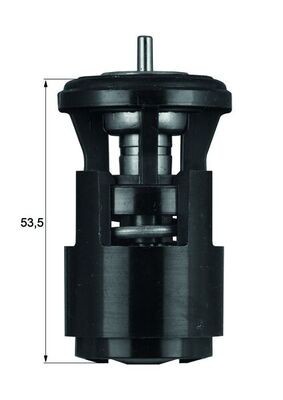 MAHLE TX 41 87D termostat,lichid racire foto