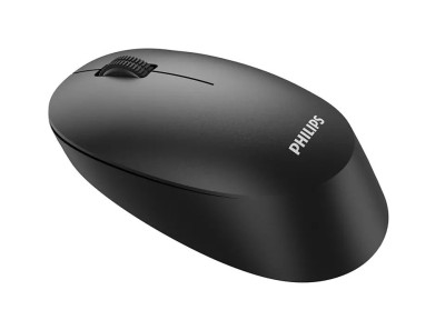 Mouse philips spk7307bl wireless 2.4ghz optic 1600 dpi negru foto