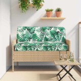 Set de perne pentru palet cu pernă 3 pcs Model cu frunze