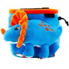 Sac Magneziu Alpinism YY Vertical Triceratops Blue, Ergonomic, Snur, Suport Perie, Adulti/Copii
