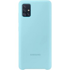 Husa TPU Samsung Galaxy A71 A715, Bleu EF-PA715TLEGEU foto