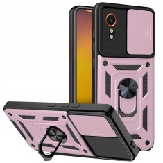 Husa Samsung Galaxy Xcover7 protectie camera Techsuit CamShield Series, roz foto