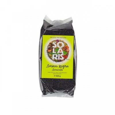 CONDIMENT-SUSAN NEGRU SEMINTE 500g SOLARIS foto