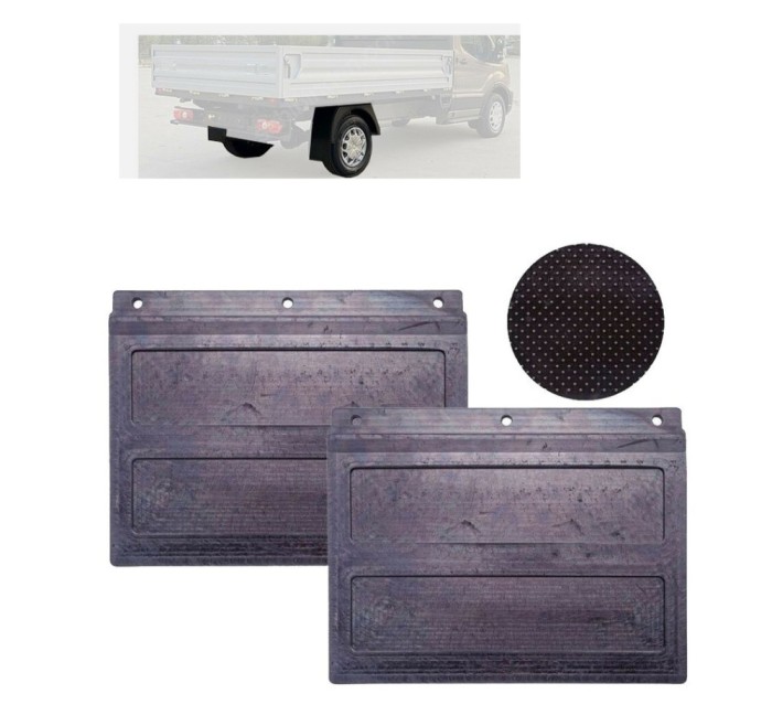 Set aparatori noroi punte spate FORD TRANSIT (V184/5), 05.2000-04.2006; TRANSIT/TOURNEO (V347/8), 05.2006-04.2013; punte simpla, versiune box/furgon,