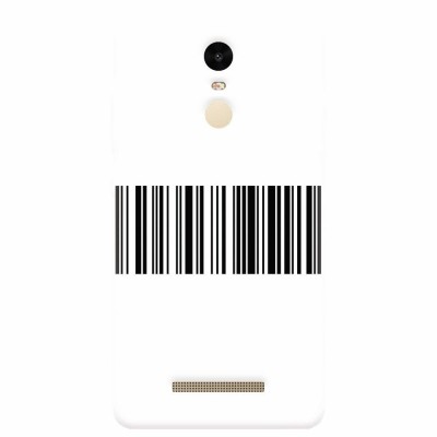 Husa silicon pentru Xiaomi Remdi Note 3, Bar Code foto