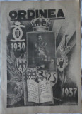 Ziarul Ordinea, 1937; Numar festiv la cea de-a 7-a aniversare a Restauratiei