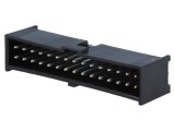 Soclu dreptunghiular tată 30 pini 2,54mm THT