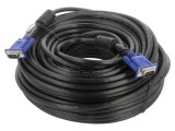 Cablu D-Sub 15 pini HD Negru 40m