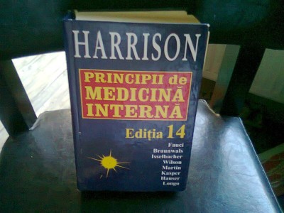 PRINCIPII DE MEDICINA INTERNA - HARRISON foto