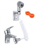 Para de dus cu furtun extensibil pentru chiuveta sau cada, 2 functii