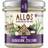 Crema Tartinabila cu Vinete si Zucchini Fara Gluten Eco 135 grame Allos