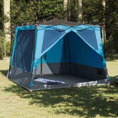 vidaXL Cort interior din plasă albastru 291 x 291 cm