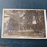 Fotografie tip carte postala , an 1926 ZIZIN BAI , PARCUL PROMENADA
