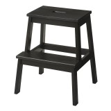 Inaltator tip taburet, 50 x 43 x 39 cm, 2 trepte, Negru