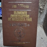 ELEMENTE CONSTRUCTIVE DE MECANICA FINA - TR.DEMIAN