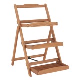 Raft 3 polite din lemn arin Impero 50x64x80.5 cm