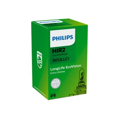 Bec Far HIR2 55W 12V Long Life Ecovision Philips foto